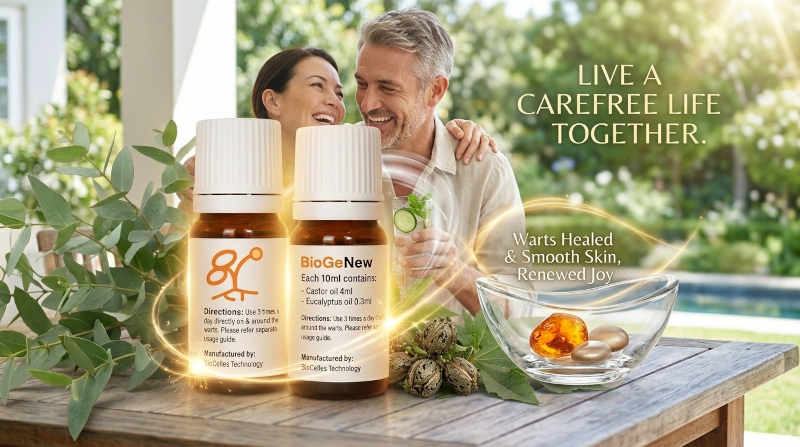 BioGeNew cleaned and cleared the troublesome HPV genital warts. Giving you your happy lifestyle back