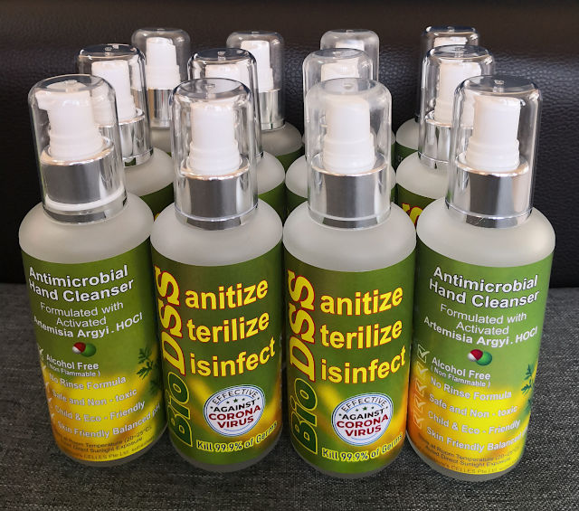 BioDSS Antimicrobes Bacteria Fungus Virus Sanitiser Disinfectant