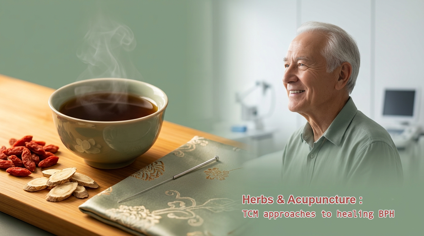 BPH 前列腺肿大 TCM herbal and acupuncture can heal