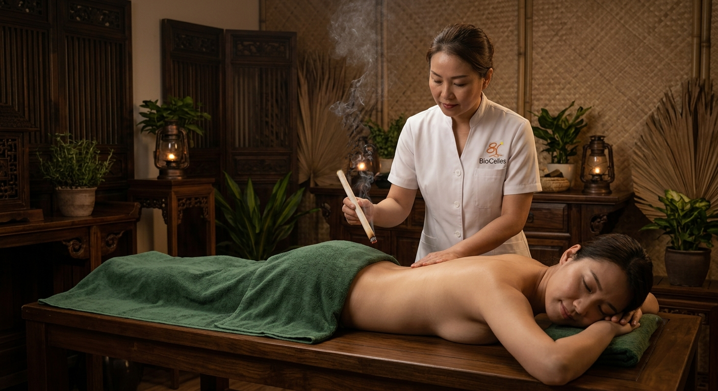 Professional Moxibustion Therapy
