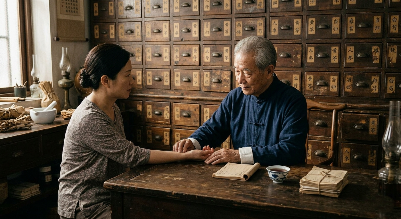 TCM old master doing pulse reading